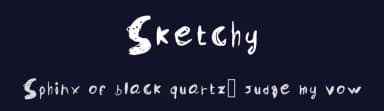 Sketchy by Lorenzo Oglialoro — Script Handwritten Font — thumbnail 2