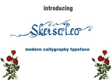 Sketsa Leo Font by AsaharStudio — Script Handwritten Font — thumbnail 1