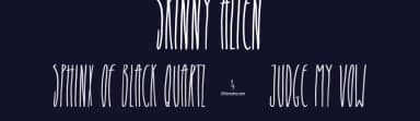 Skinny Alien by JSH creates — Script Handwritten Font — thumbnail 2