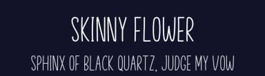 Skinny Flower by Manjali Studio — Script Handwritten Font — thumbnail 2
