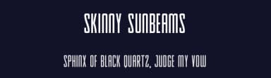 Skinny Sunbeams by Hawtpixel — Sans Serif Font — thumbnail 2