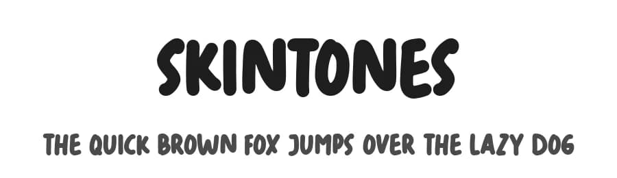Skintones by Fikryal studio — Script Handwritten Font