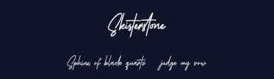 Skisterstone by Maulana Creative — Script Handwritten Font — thumbnail 2