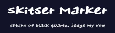 Skitser Marker by FontPanda — Script Handwritten Font — thumbnail 2