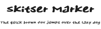 Skitser Marker by FontPanda — Script Handwritten Font — thumbnail 1