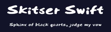 Skitser Swift by FontPanda — Script Handwritten Font — thumbnail 2