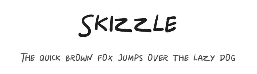 Skizzle by Letterhend Studio — Script Handwritten Font