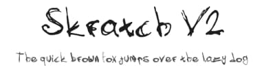 Skratch V2 by Daniel Voshart — Script Handwritten Font — thumbnail 1