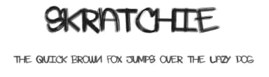 Skratchie by CrazeCo.com.au — Script Handwritten Font — thumbnail 1