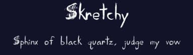 Skretchy by Kevin Guthrie — Script Handwritten Font — thumbnail 2