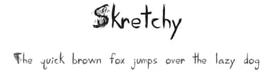 Skretchy by Kevin Guthrie — Script Handwritten Font — thumbnail 1
