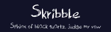 Skribble by Sasu — Script Handwritten Font — thumbnail 2