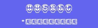 Skull Capz by Ænigma — Dingbats Font — thumbnail 3
