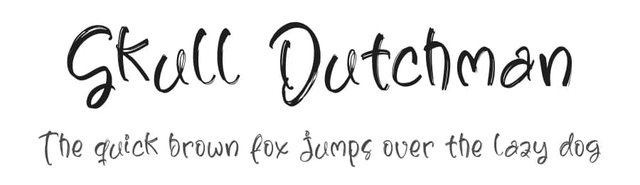 Skull Dutchman by Letterena Studios — Script Handwritten Font