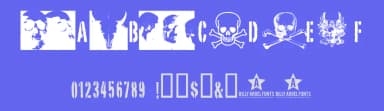 Skull TS 2 by Billy Argel Fonts ® — Dingbats Font — thumbnail 3