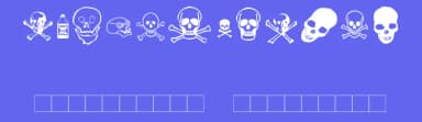 Skullz by Googe — Dingbats Font — thumbnail 3