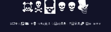 Skullz by Googe — Dingbats Font — thumbnail 2