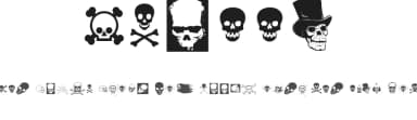Skullz by Googe — Dingbats Font — thumbnail 1