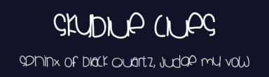 Skyblue Clues by Des Gomez — Script Handwritten Font — thumbnail 2