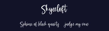 Skyeeloft by Maulana Creative — Script Handwritten Font — thumbnail 2