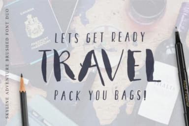 Skyline Adventure Duo Font by Digital Hustler — Script Handwritten Font — thumbnail 3