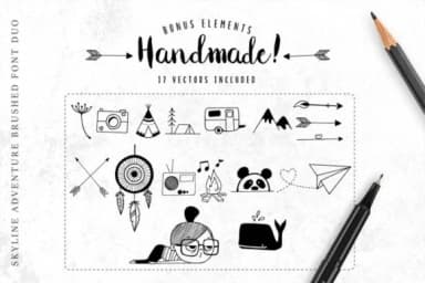 Skyline Adventure Duo Font by Digital Hustler — Script Handwritten Font — thumbnail 4