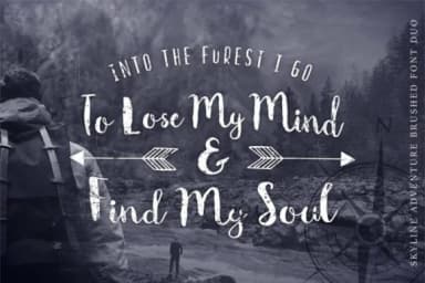 Skyline Adventure Duo Font by Digital Hustler — Script Handwritten Font — thumbnail 5