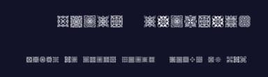 SL Square Ornaments by Su Lucas — Dingbats Font — thumbnail 2