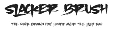 Slacker Brush by !!!Cornertype Studio — Script Handwritten Font — thumbnail 1