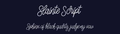 Slainte Script by Twicolabs Fontdation — Script Handwritten Font — thumbnail 2