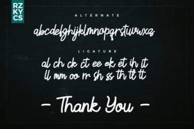 Slait Font by RZKY CNRA STUDIO — Script Handwritten Font — thumbnail 7