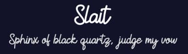 Slait by Rzky Cnra Studio — Script Handwritten Font — thumbnail 2