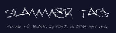 Slammer Tag by Pizzadude — Script Handwritten Font — thumbnail 2