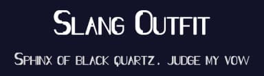 Slang Outfit by Edric Studio — Sans Serif Font — thumbnail 2