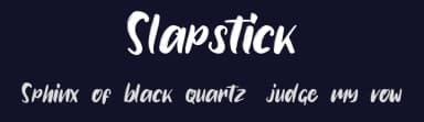 Slapstick by LetterStock Std — Script Handwritten Font — thumbnail 2