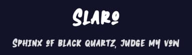 Slaro by RantautypeStudio — Script Handwritten Font — thumbnail 2