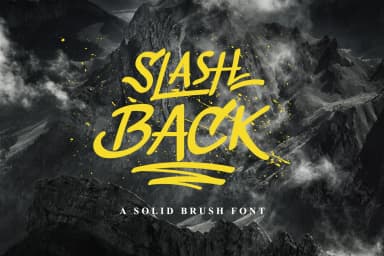 Slashback Font by Arterfak Project — Script Handwritten Font — thumbnail 1