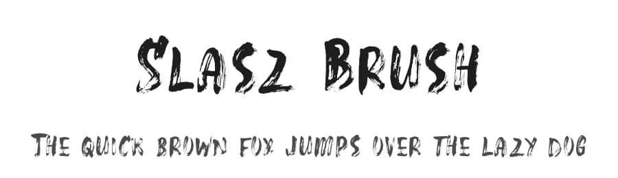 Slasz Brush by Nur Solikh — Script Handwritten Font