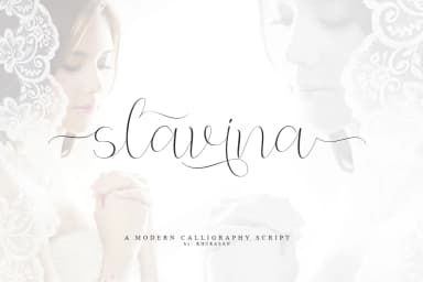 Slavina Script Font by Khurasan — Script Handwritten Font — thumbnail 1