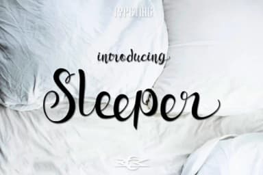 Sleeper Font by Typeting Studio — Script Handwritten Font — thumbnail 1