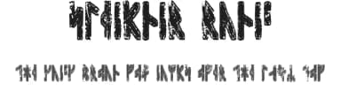 Sleipnir Runic by Samyuli — Dingbats Font — thumbnail 1