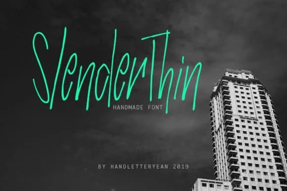 Slender Thin Font by yean.aguste — Script Handwritten Font