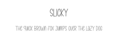 Slicky by Andi Moz — Script Handwritten Font — thumbnail 1