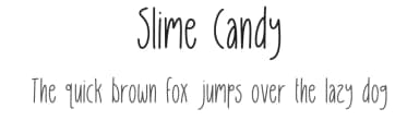 Slime Candy by Forberas Club — Script Handwritten Font — thumbnail 1