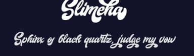 Slimeha by Ahweproject — Script Handwritten Font — thumbnail 2