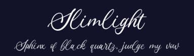 Slimlight by Rochart Studio — Script Handwritten Font — thumbnail 2