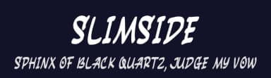 Slimside by MJType — Script Handwritten Font — thumbnail 2