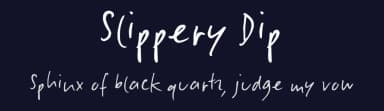 Slippery Dip by FontPanda — Script Handwritten Font — thumbnail 2