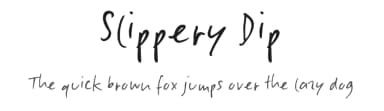 Slippery Dip by FontPanda — Script Handwritten Font — thumbnail 1