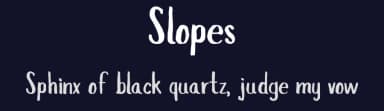 Slopes by Boris Garic — Script Handwritten Font — thumbnail 2
